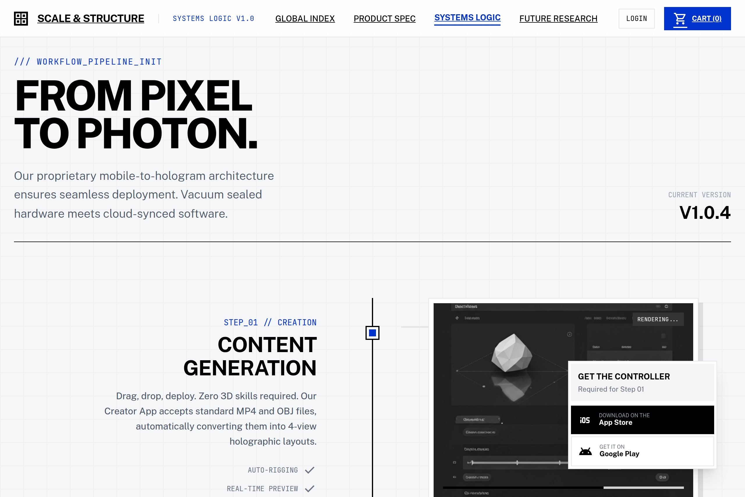 Crowdbeam — turn a video into a hologram