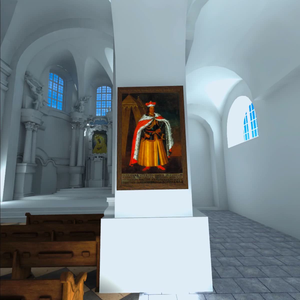 3D Scanned Church Interior — Heritage Digitization